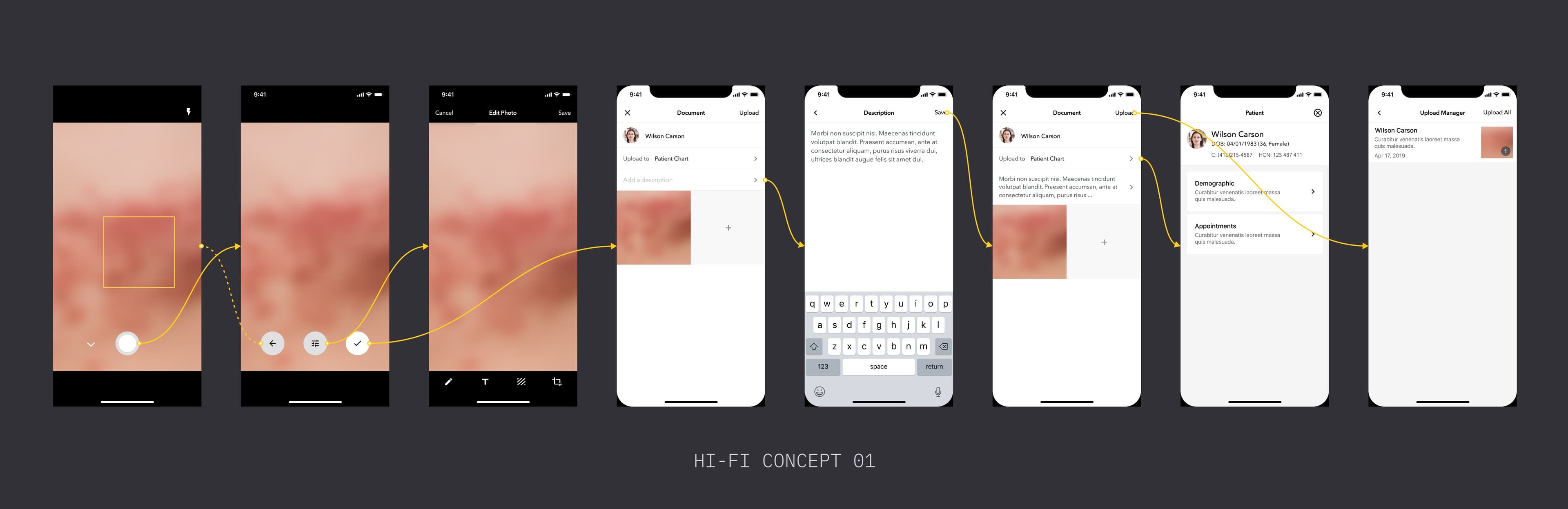 High-fidelity concept UI 01
