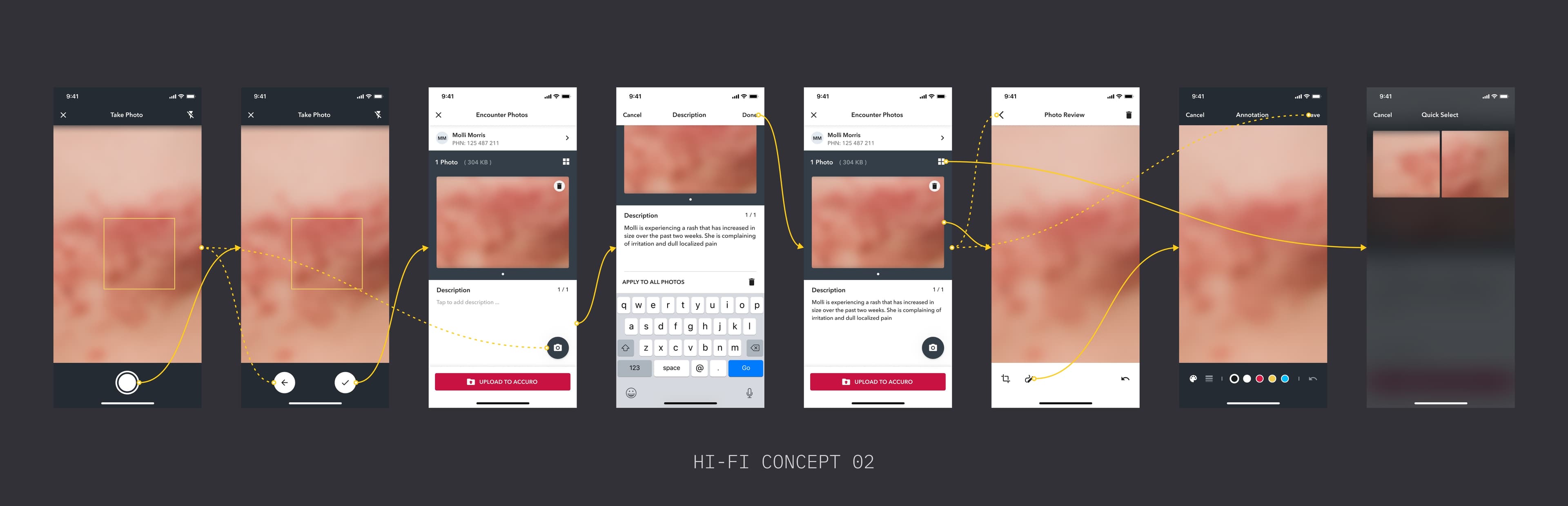 High-fidelity concept UI 02