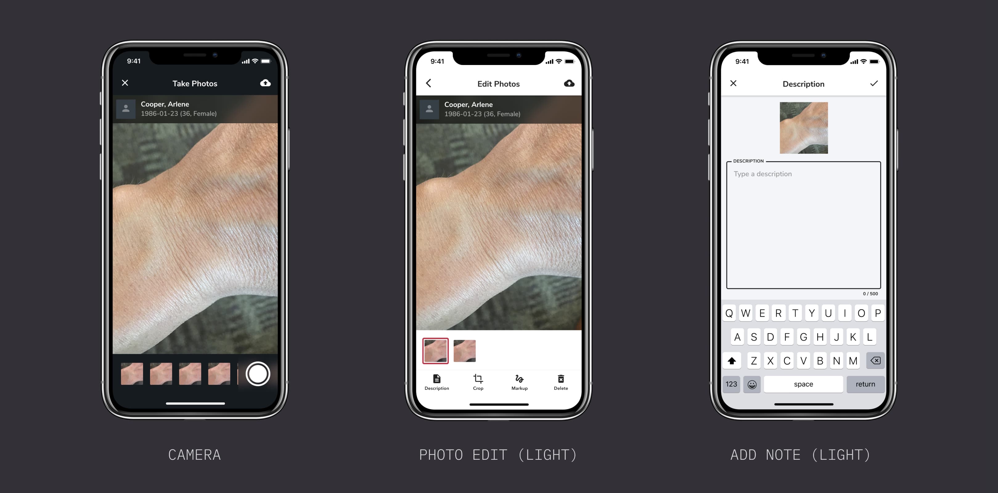 Final design - light mode